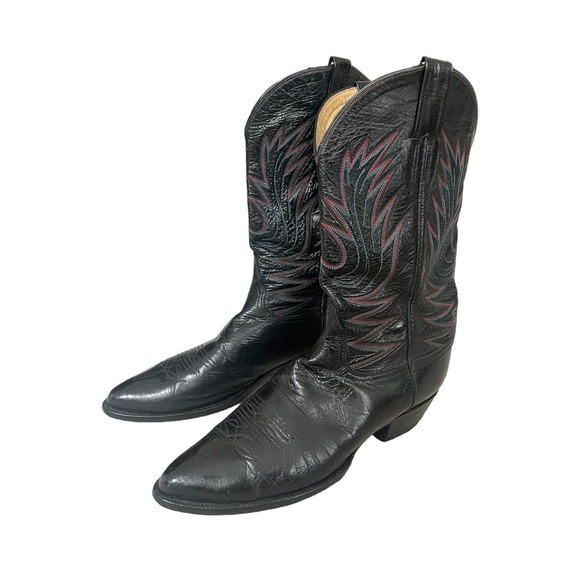 Leather Long Life Cowboy Boots - Picture 3 of 8